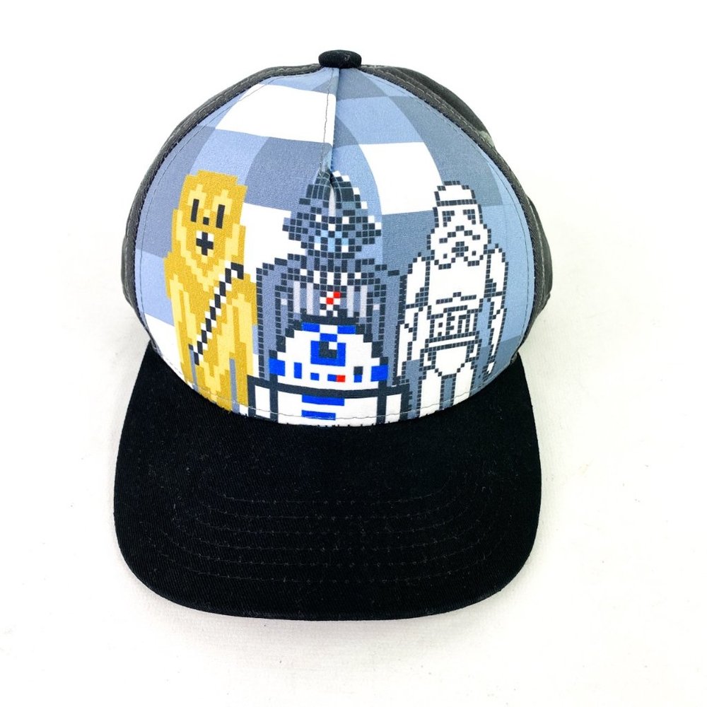 Star Wars 8 Bit Characters Youth Adjustable Cap